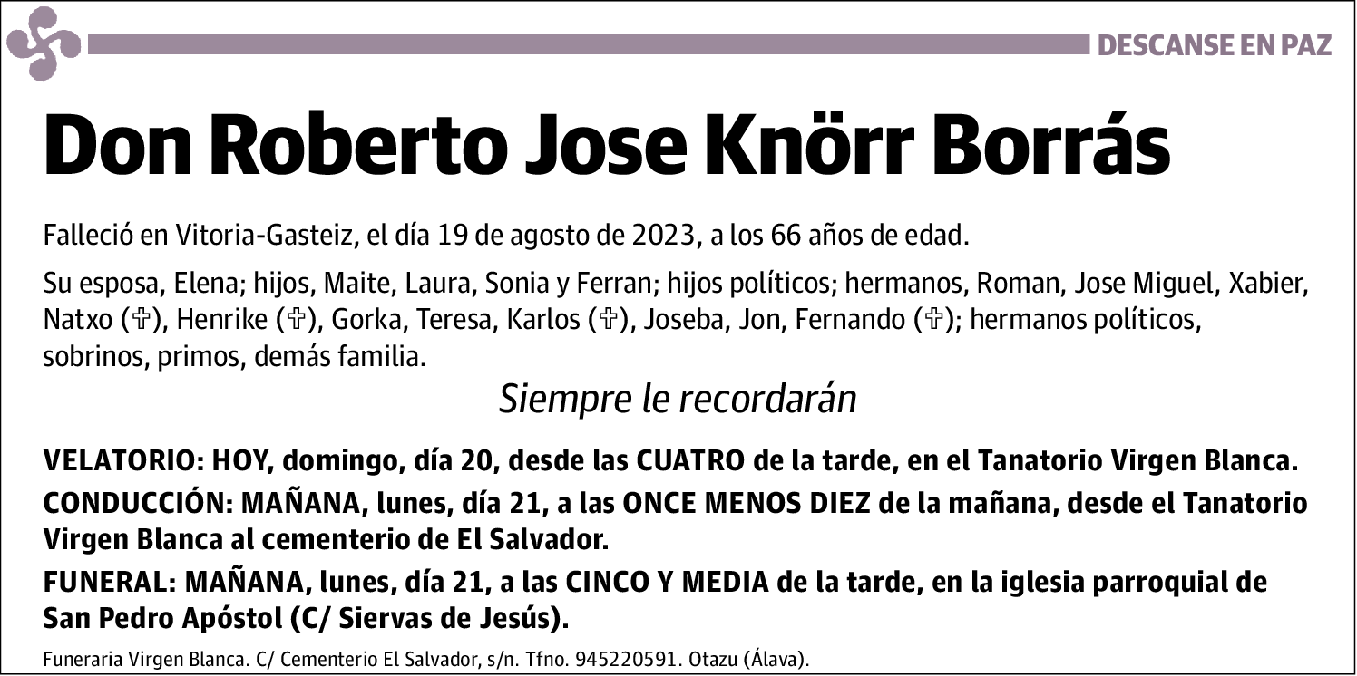 Roberto Jose Knörr Borrás
