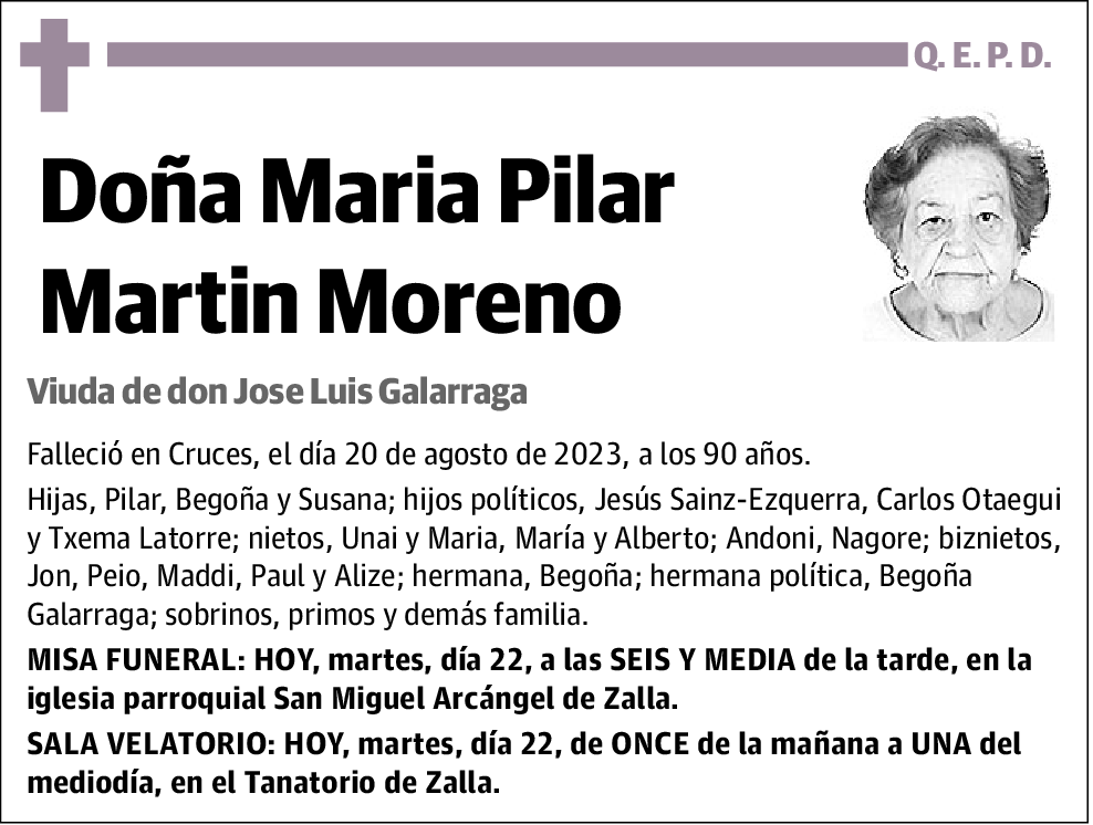 María Pilar Martin Moreno