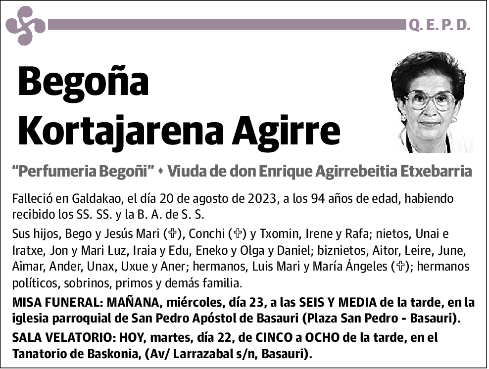 Begoña Kortajarena Airre