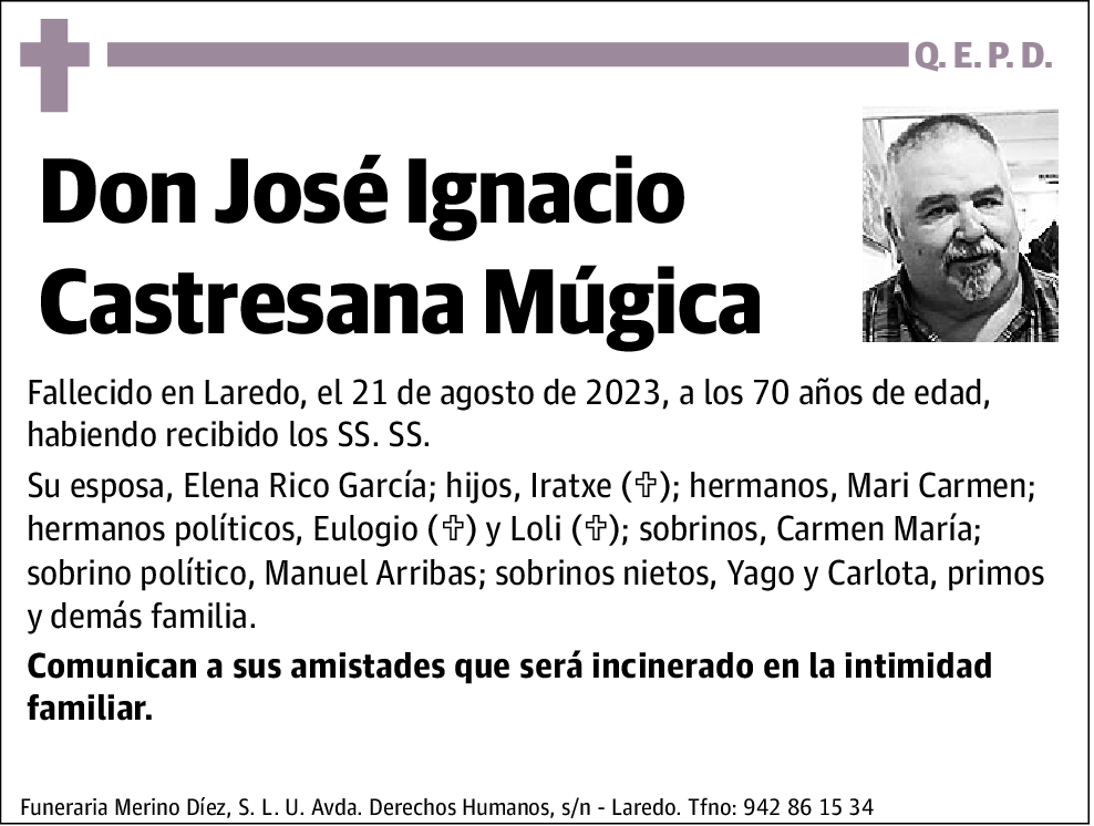 Jose Ignacio Castresana Mugica