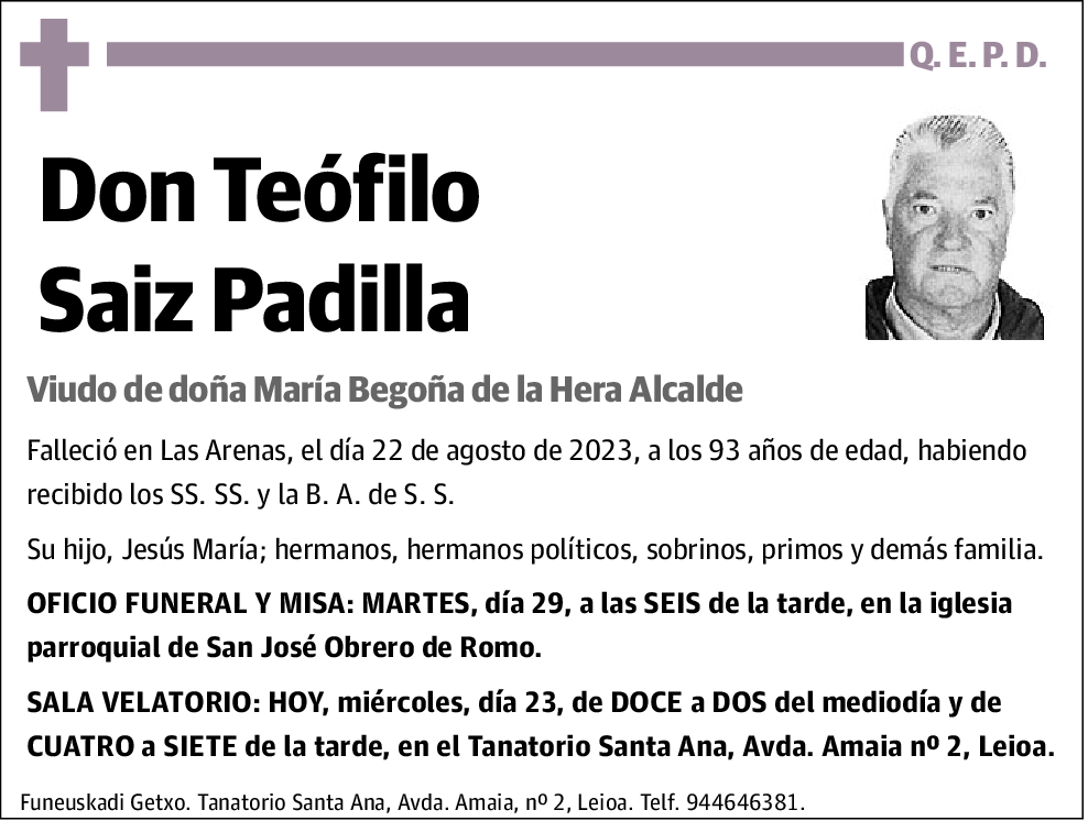 Teófilo Saiz Padilla