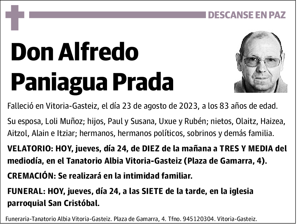 Alfredo Paniagua Prada