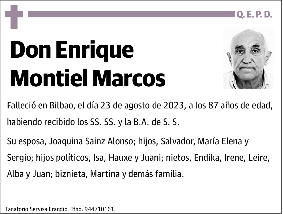 Enrique Montiel Marcos