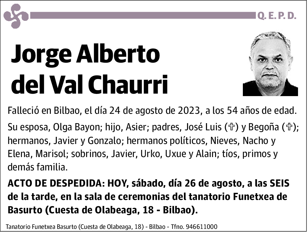 Jorge Alberto del Val Chaurri