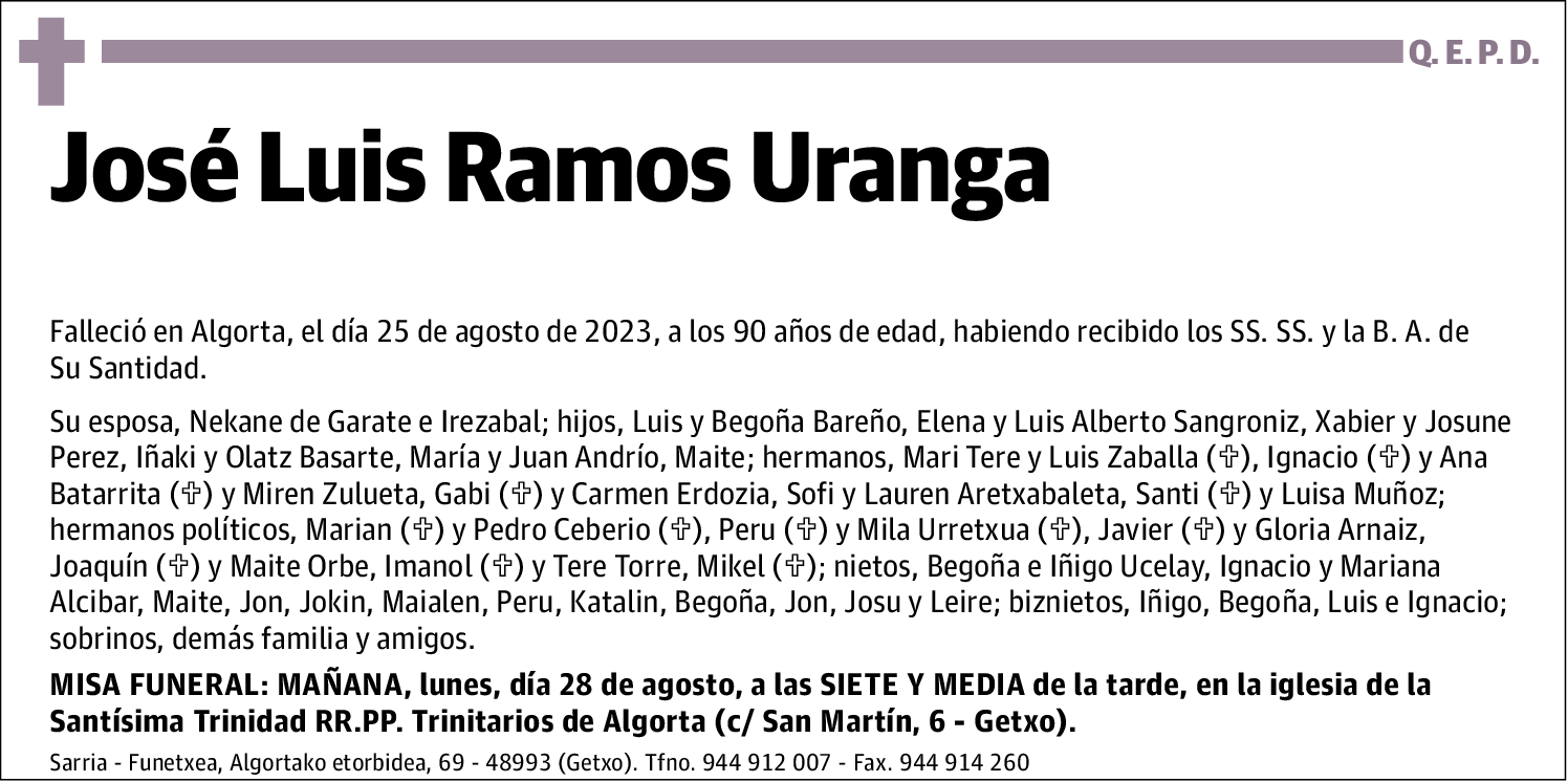 José Luis Ramos Uranga