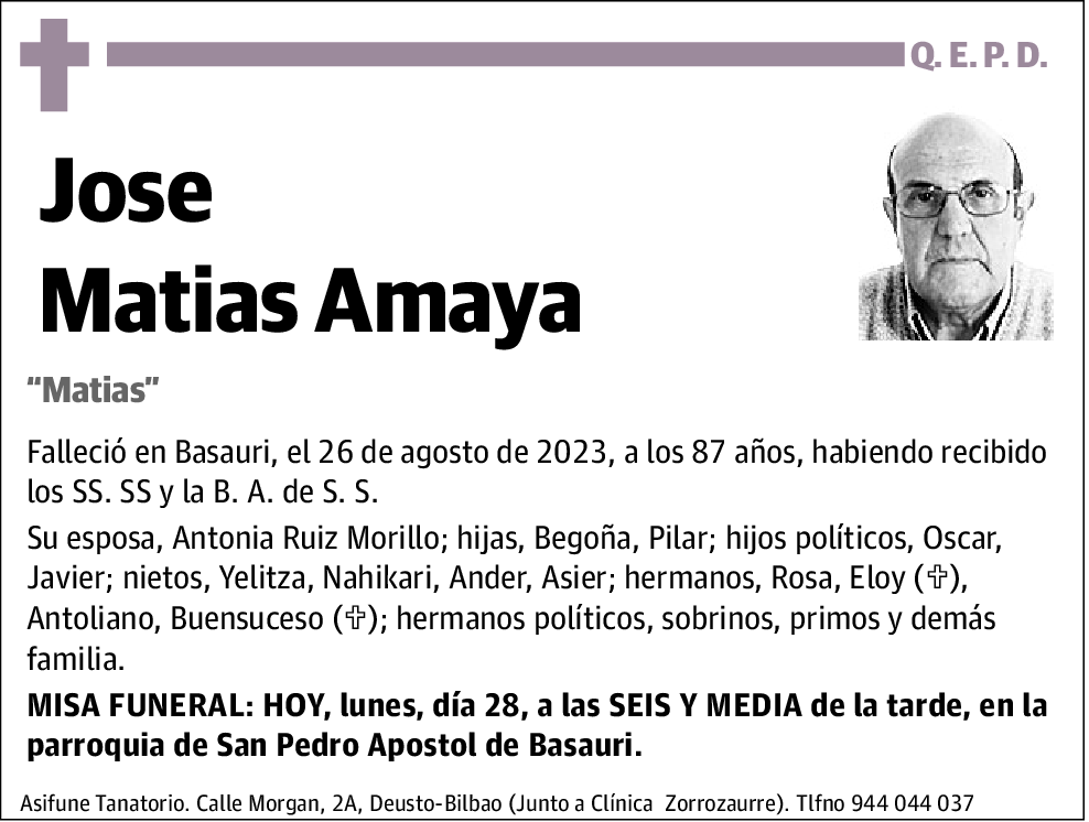 Jose Matías Amaya