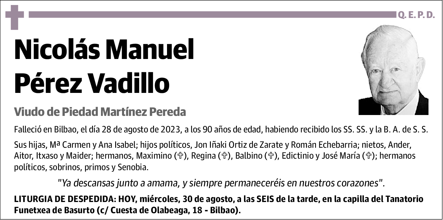 Nicolás Manuel Pérez Vadillo