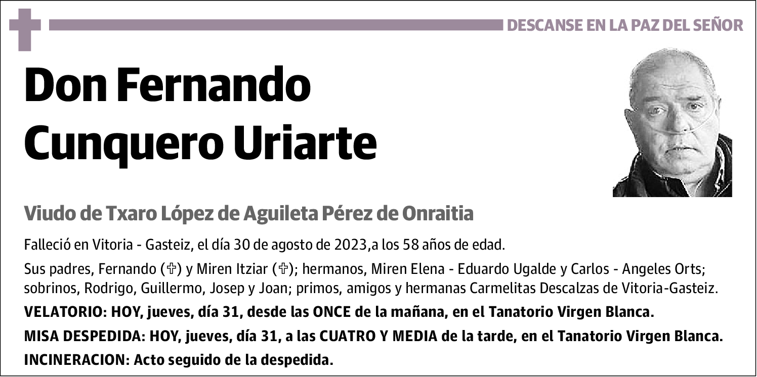 Fernando Cunquero Uriarte