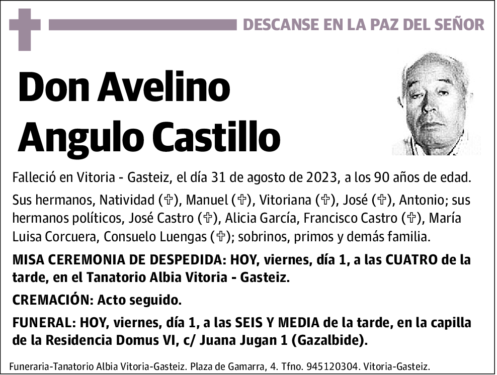 Avelino Angulo Castillo