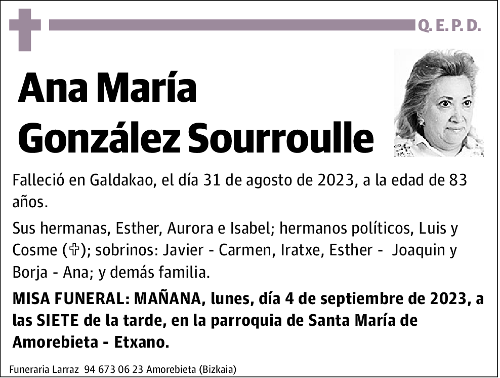 Ana María González Sourroulle