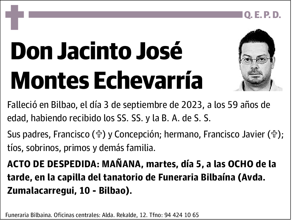 Jacinto José Montes Echevarría