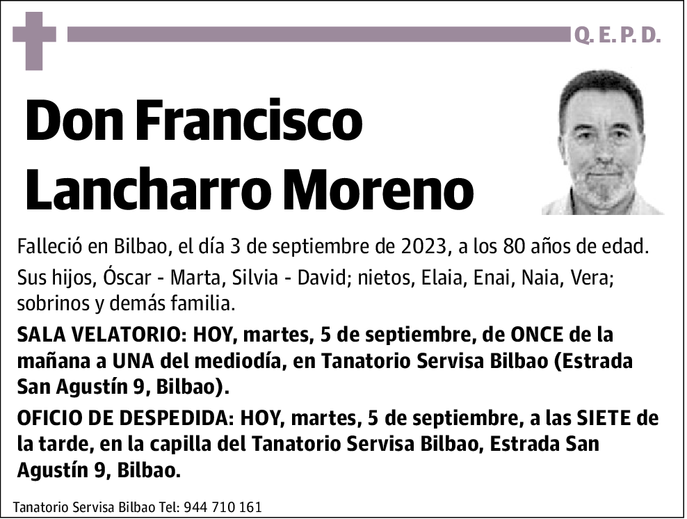 Francisco Lancharro Moreno