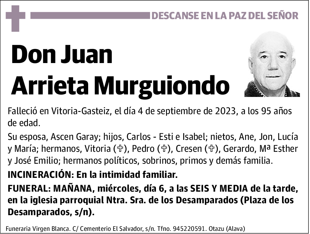 Juan Arrieta Murguiondo