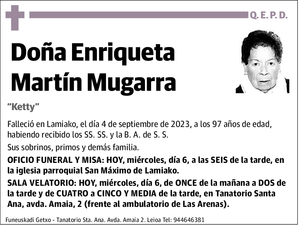 Enriqueta Martín Mugarra