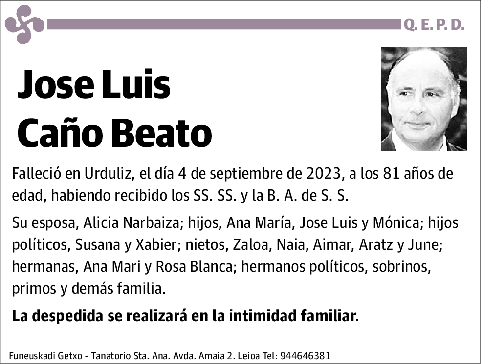 Jose Luis Caño Beato