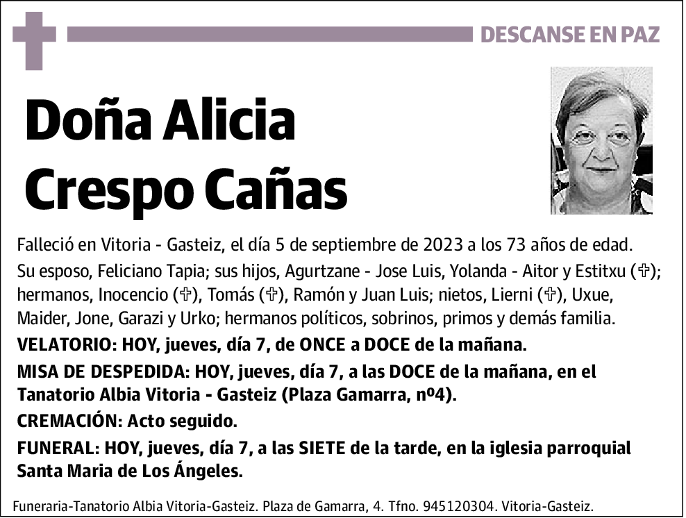 Alicia Crespo Cañas