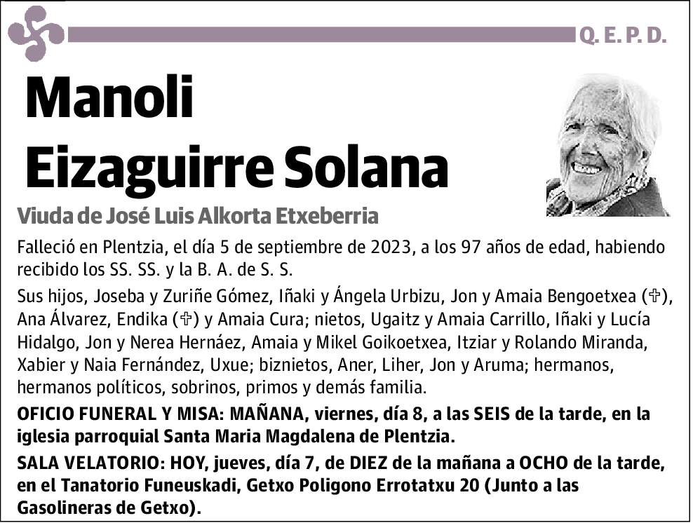 Manoli Eizaguirre Solana