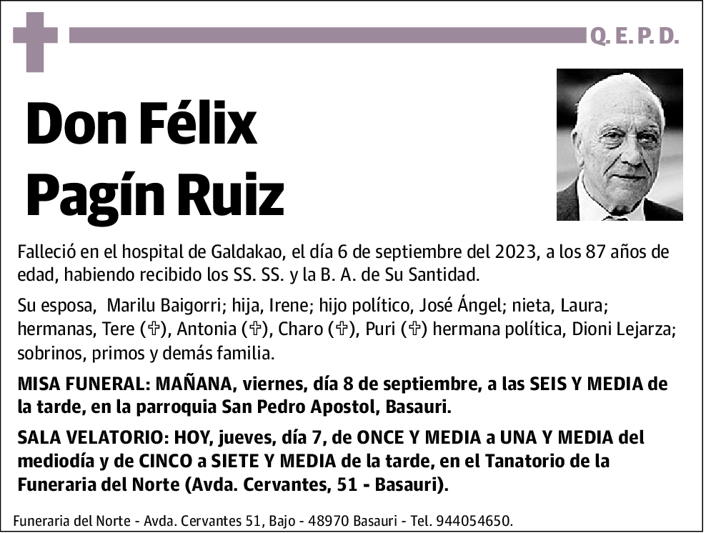 Félix Pagín Ruiz