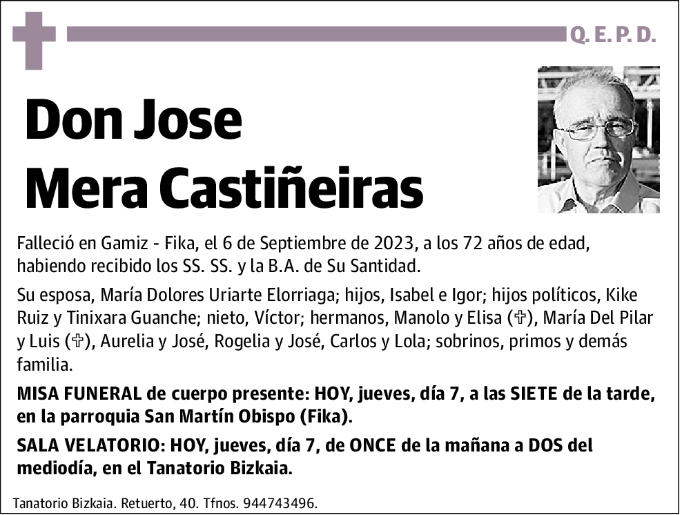 Jose Mera Castiñeiras