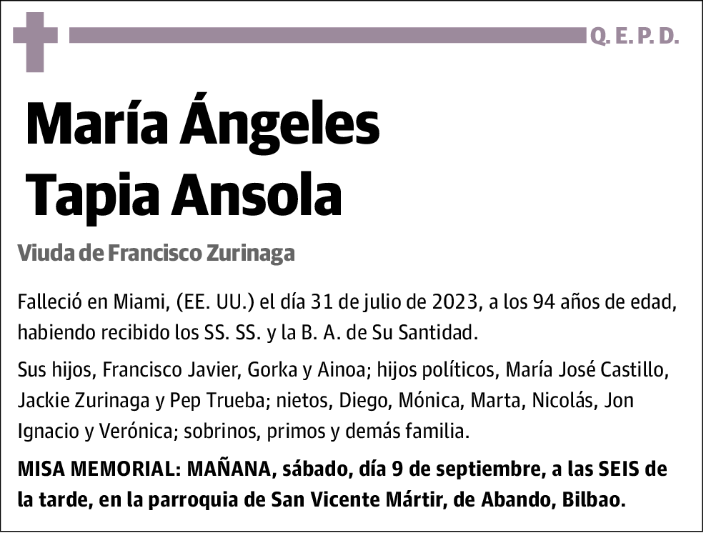 María Ángeles Tapia Ansola