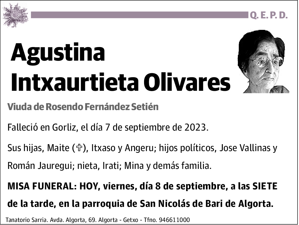 Agustina Intxaurieta Olivares