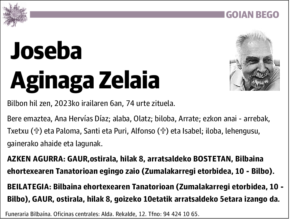 Joseba Aginaga Zelaia