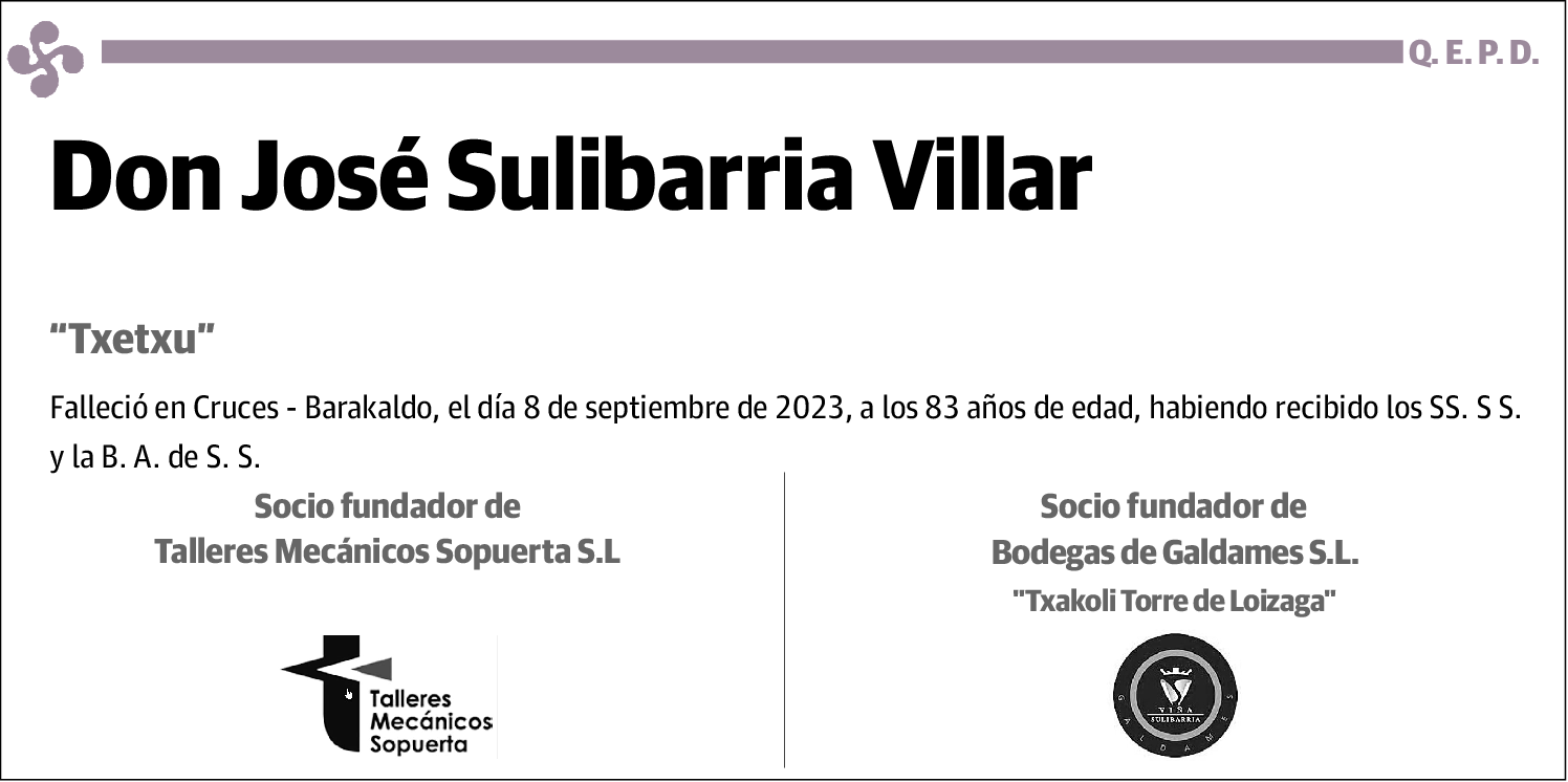 José Sulibarria Villar