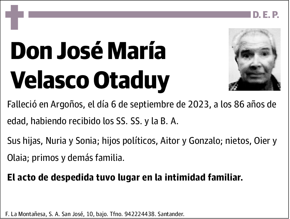 José María Velasco Otaduy