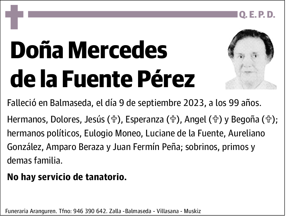 Mercedes de la Fuente Pérez