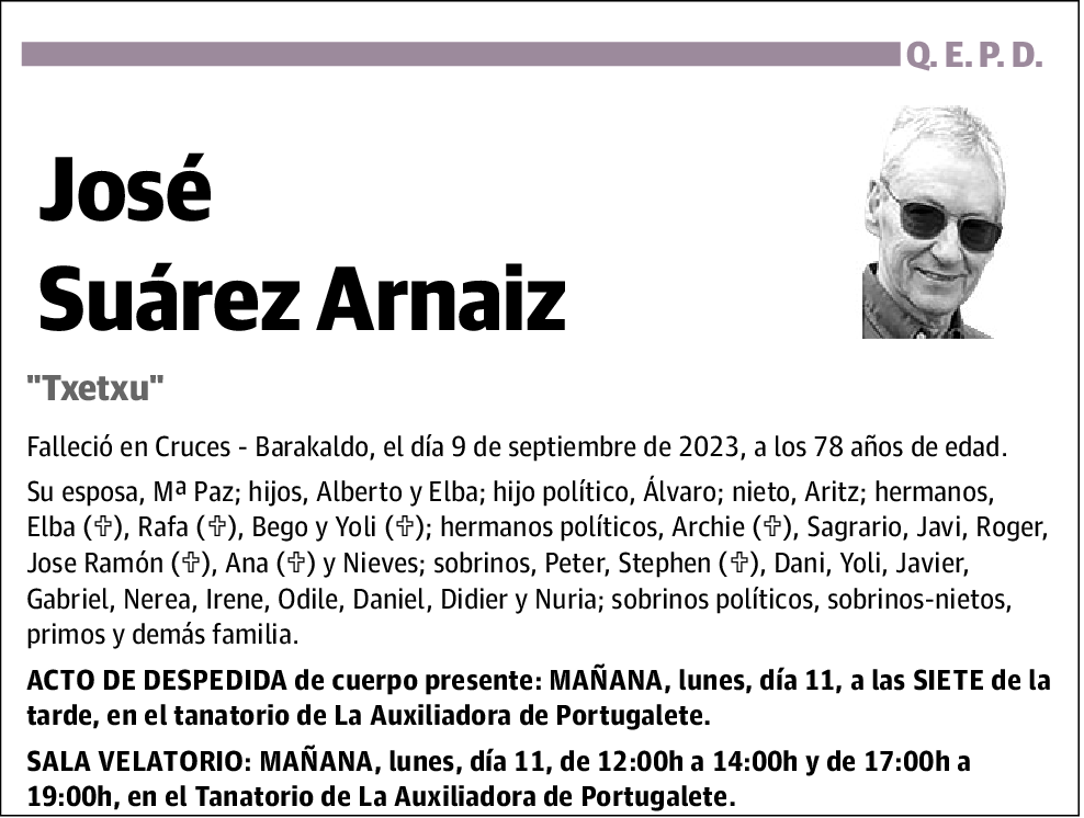 José Suárez Arnaiz