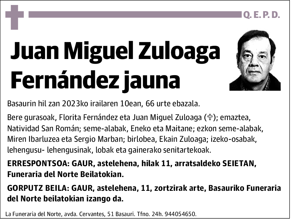 Juan Miguel Zuloaga Fernández