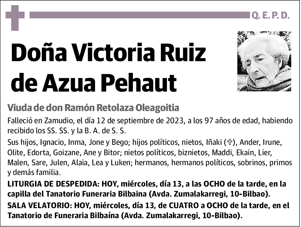 Victoria Ruiz de Azua Pehaut