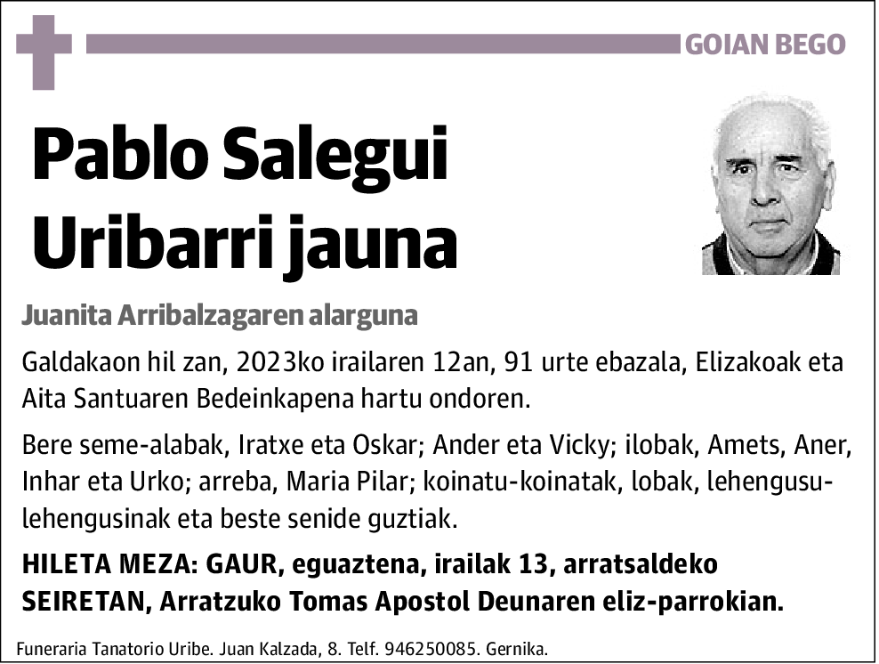 Pablo Salegui Uribarri