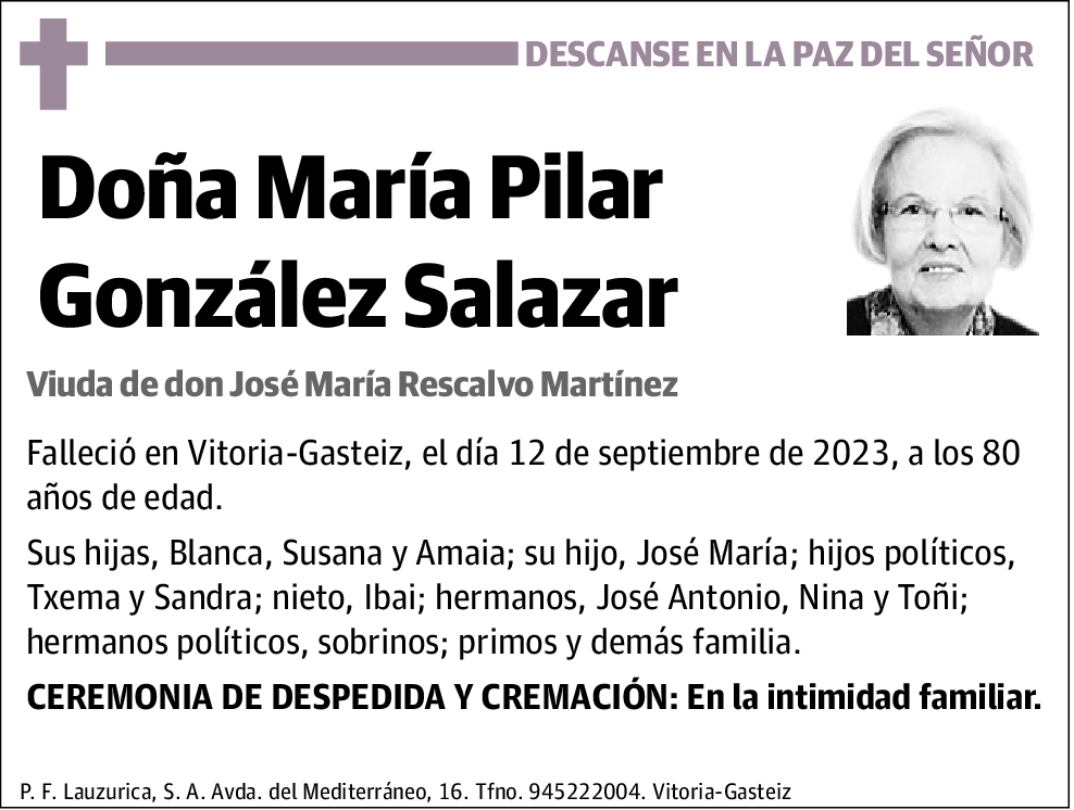María Pilar González Salazar