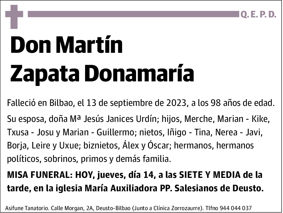 Martín Zapata Donamaría