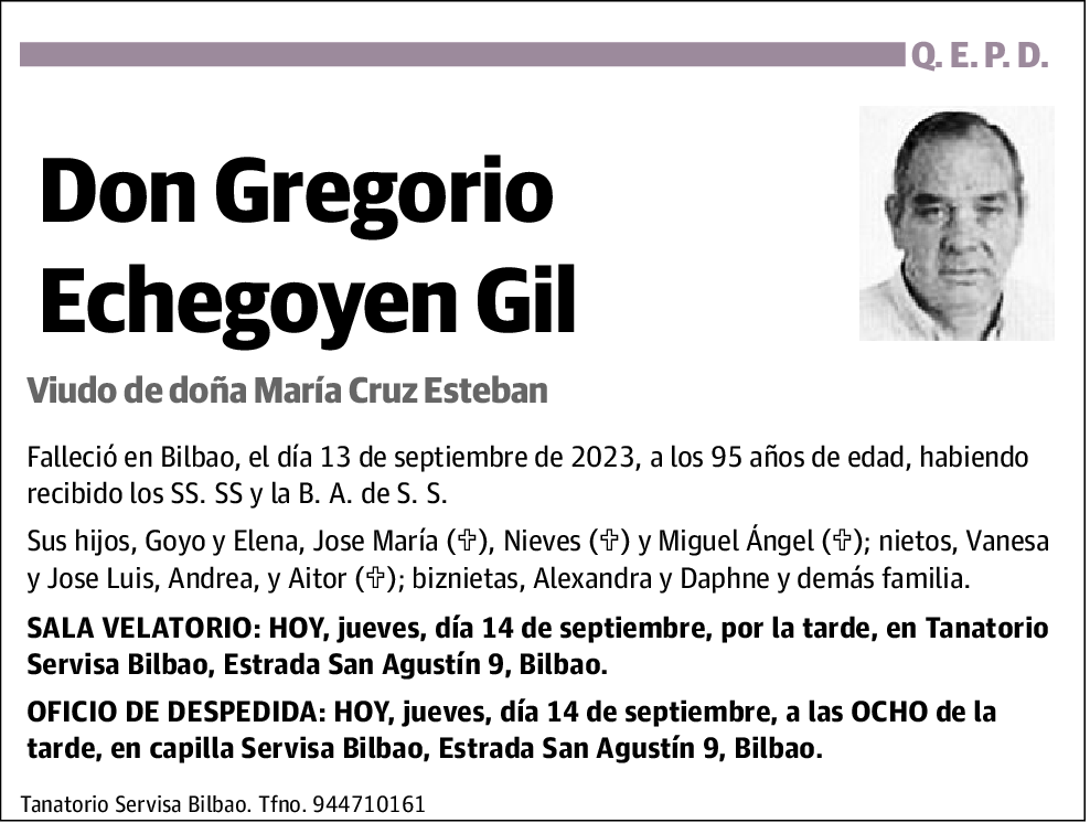 Gregorio Echegoyen Gil