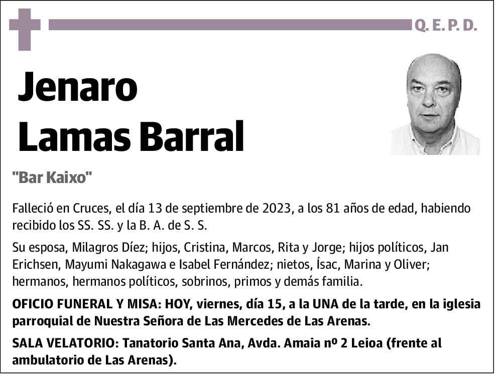 Jenaro Lamas Barral