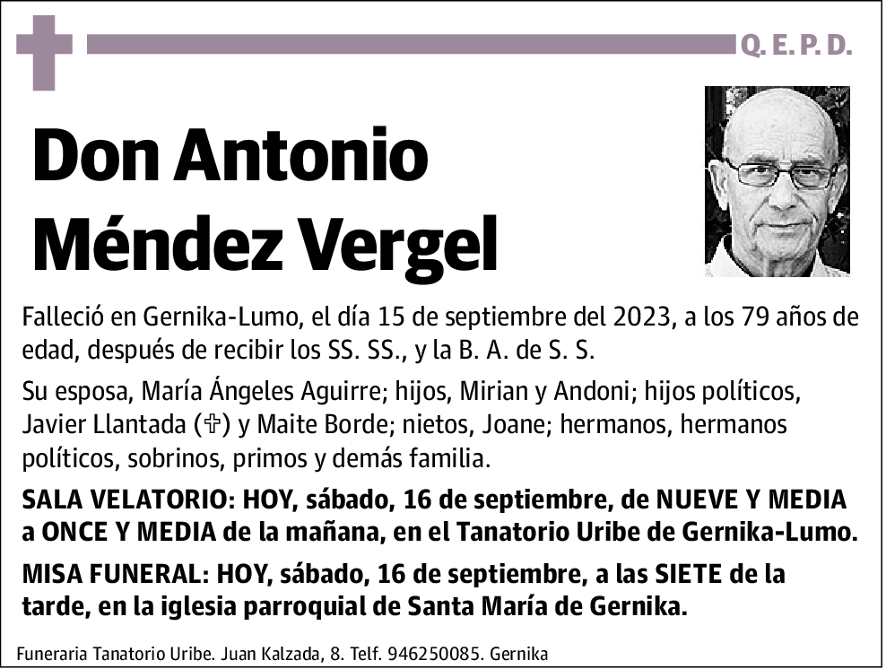 Antonio Méndez Vergel