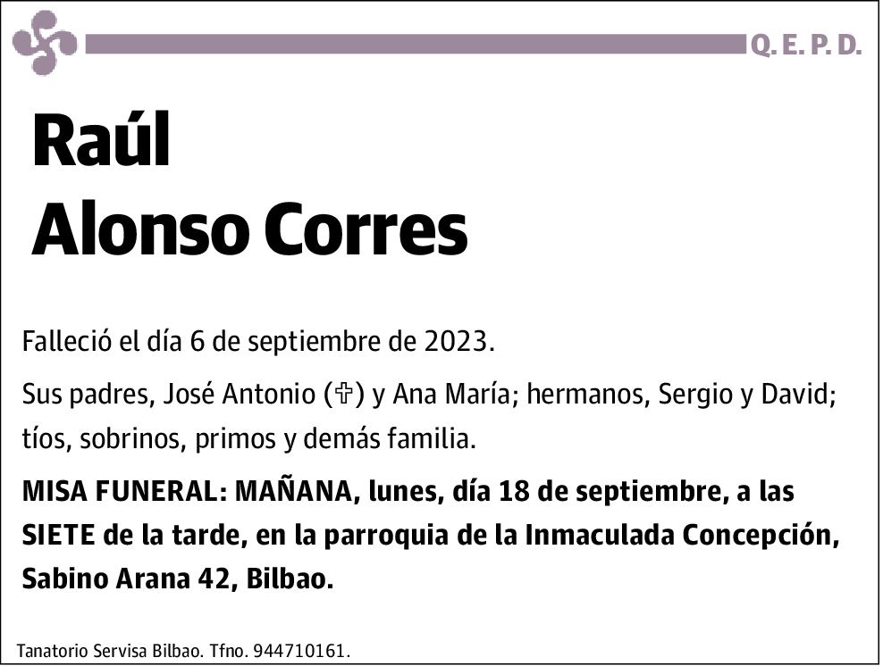 Raúl Alonso Corres