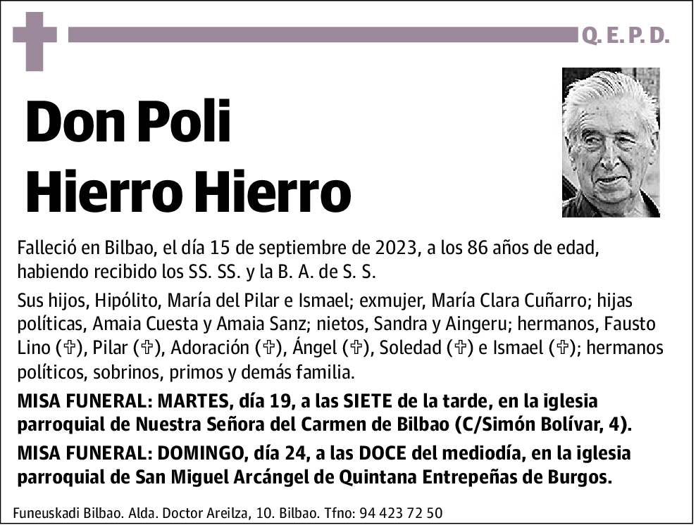 Poli Hierro Hierro