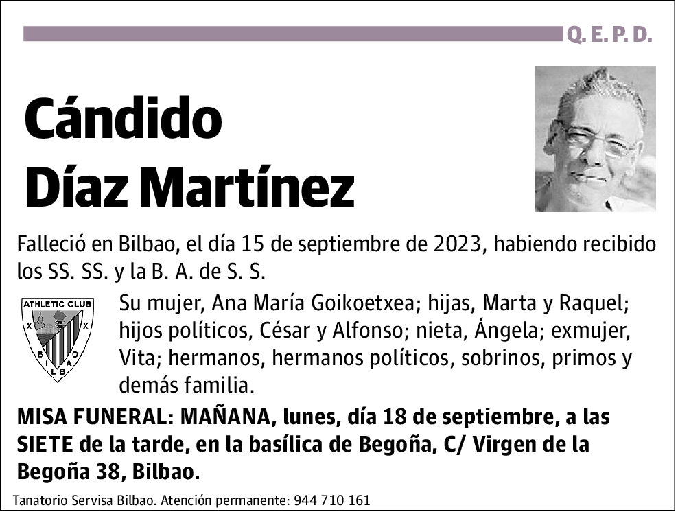 Cándido Díaz Martínez