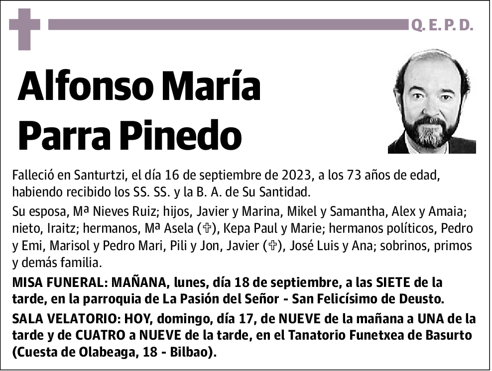 Alfonso María Parra Pinedo