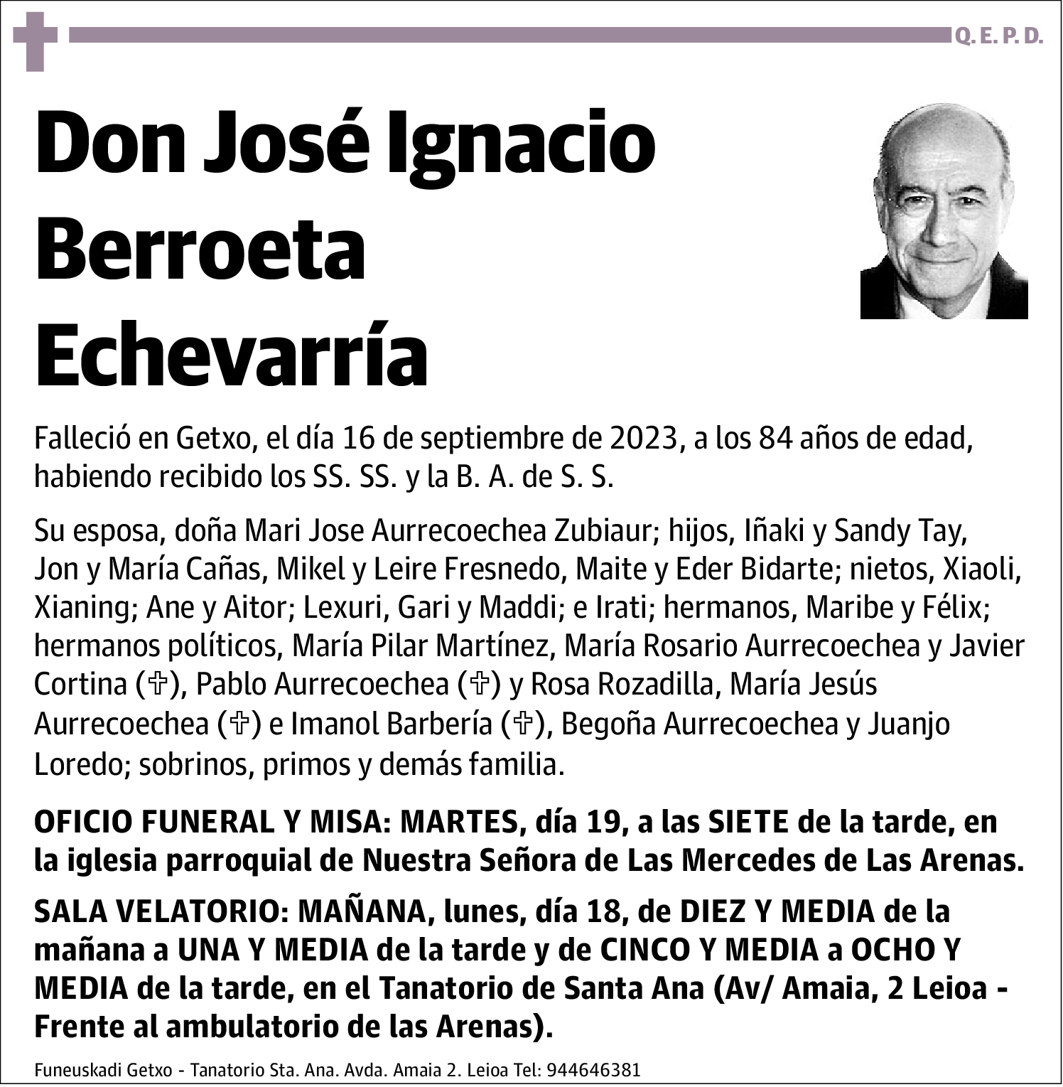 José Ignacio Berroeta Echevarría