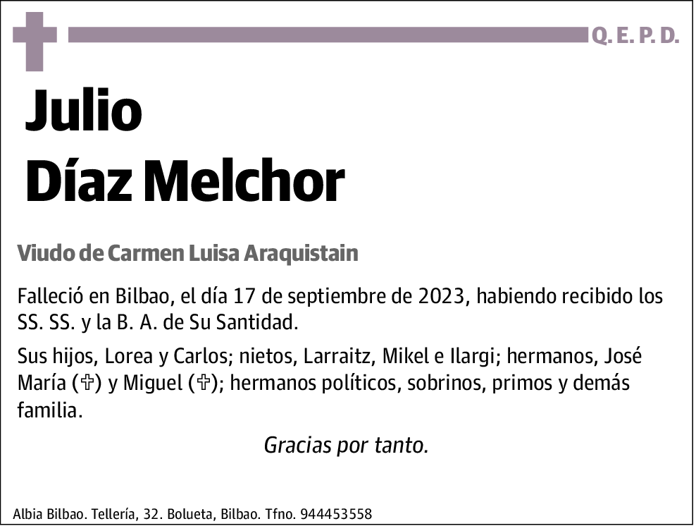 Julio Díaz Melchor