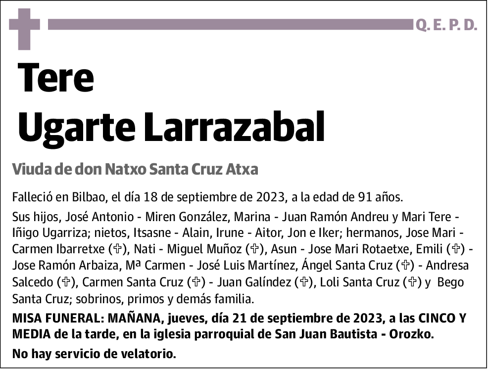 Tere Ugarte Larrazabal