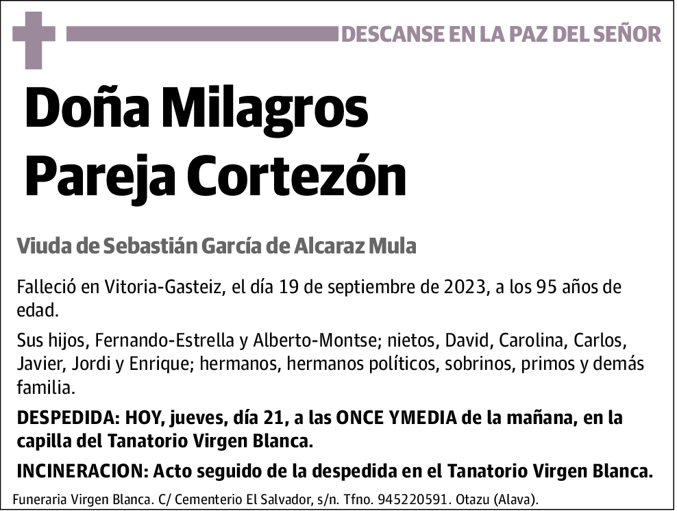 Milagros Pareja Cortezon