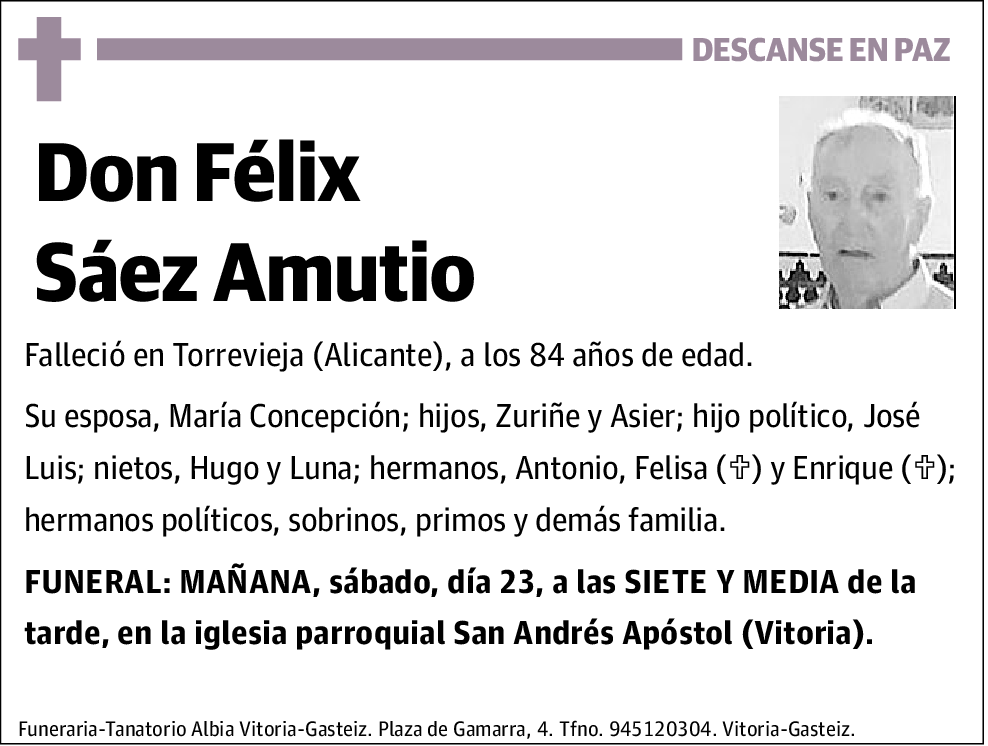Félix Sáez Amutio