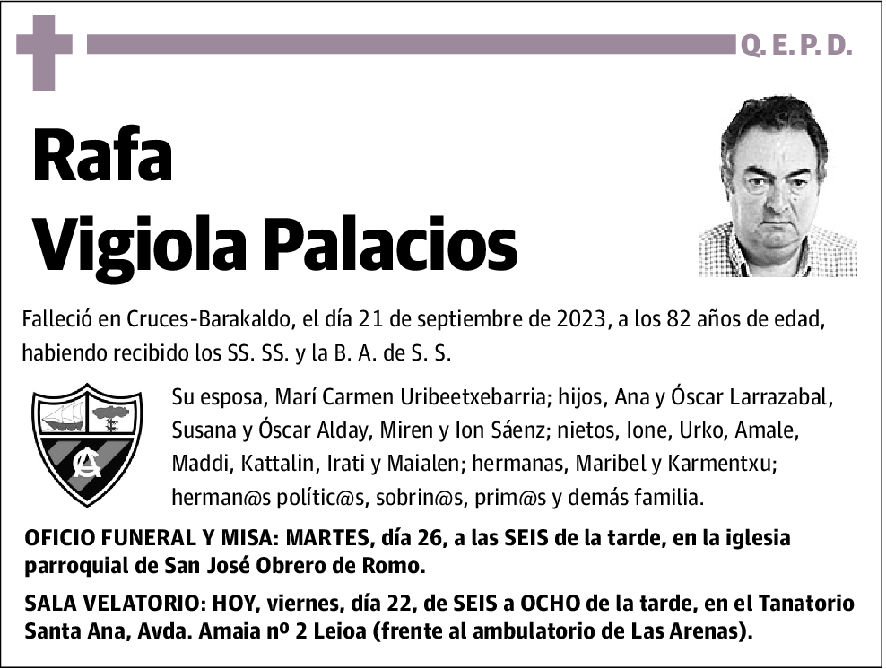 Rafa Vigiola Palacios