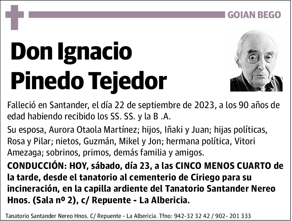 Ignacio Pinedo Tejedor