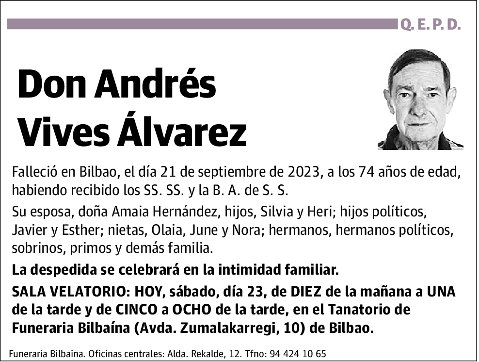 Andrés Vives Álvarez